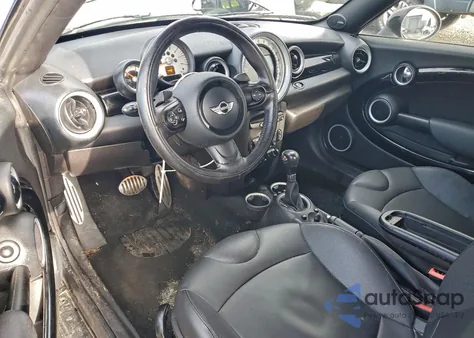 2012 Mini Cooper Roadster S z USA, uszkodzony, nr VIN WMWSY3C53CT144300